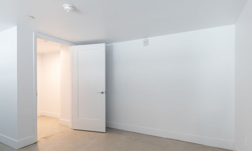 loft with lighted walk-in closet